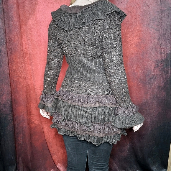 Woodland Fairy ruffle cardigan 🦋 - Picture 4 of 4